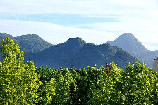 贵州大娄山九坝