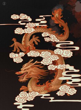 中國龍主KV