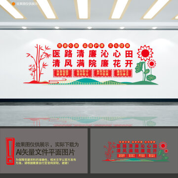 醫(yī)院廉潔文化墻