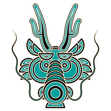 龍插畫圖案