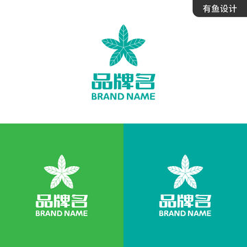 树叶LOGO标志设计