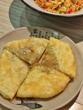 鲜肉饼肉馅饼中餐美食