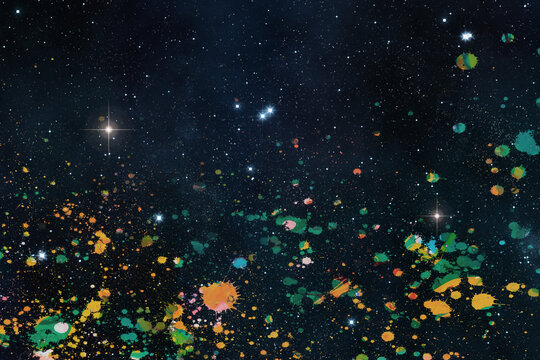 彩繪星空