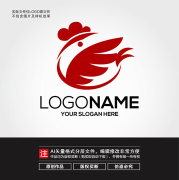 鸡LOGO