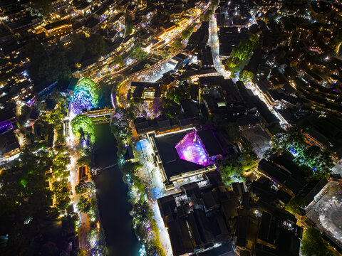 贵州西江千户苗寨夜景