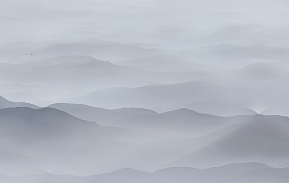 簡約新中式山水背景墻