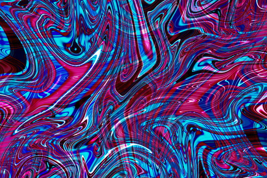 幾何波紋地毯紋理