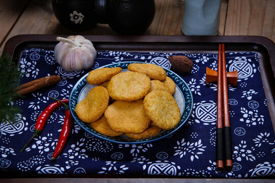 香脆的鱼饼