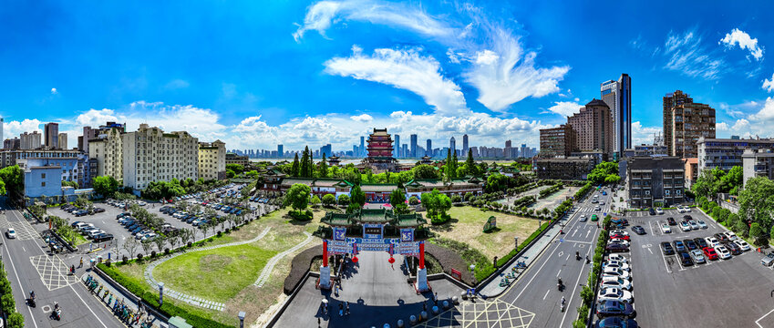 南昌滕王阁全景