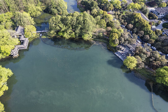 杭州西湖浴鹄湾