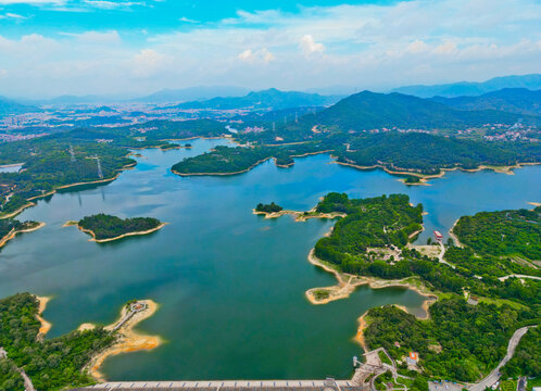 水库岛屿