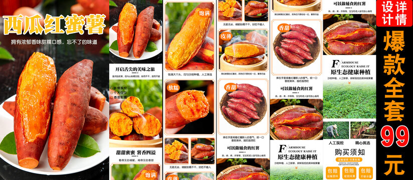 西瓜紅紅薯