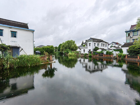 浙江美丽乡村新农村建设梁家墩