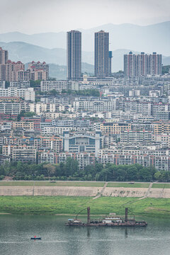 重庆丰都城市风光