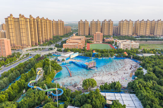 夏日水上乐园游乐项目戏水公园