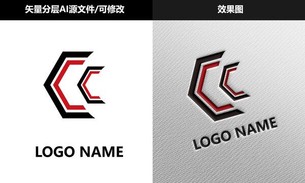 企业几何logo