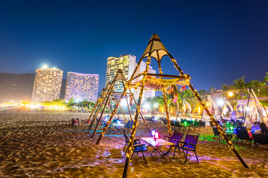 海陵岛北洛秘境夜景