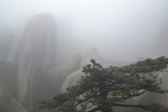 安徽潜山县天柱山