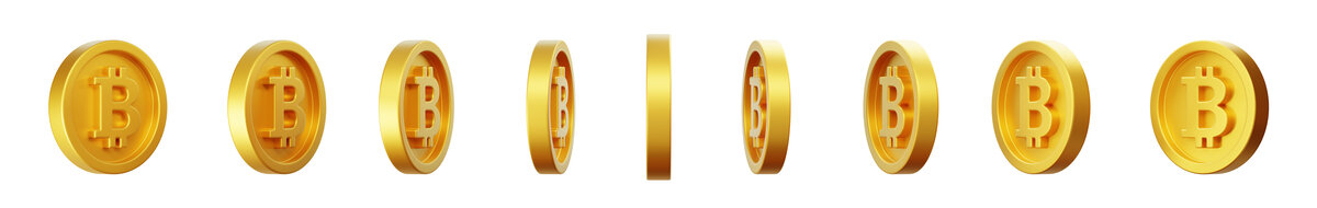 虛擬金融貨幣比特幣風(fēng)險(xiǎn)幣3D