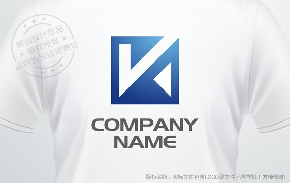 K字母logo字母K设计标志