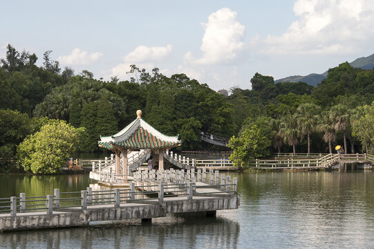 广东肇庆市端州区七星岩风景