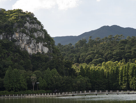 广东肇庆市端州七星岩风景