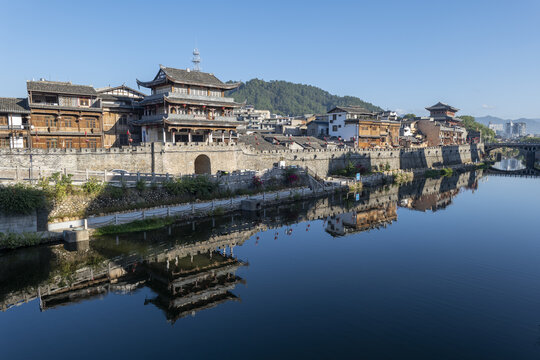 长汀护城河