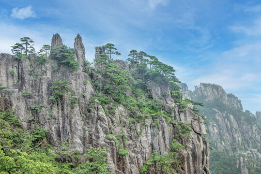 黄山山峰风光