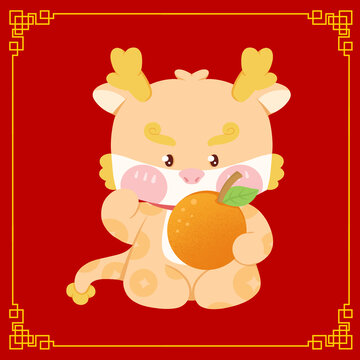 成功龍年招財龍公仔