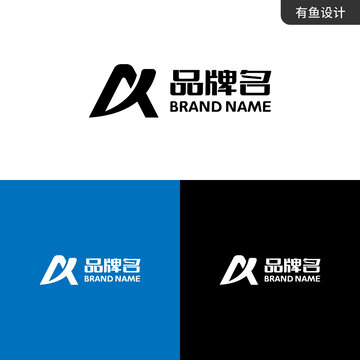 A首字母LOGO标志设计