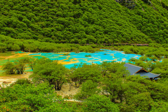 黄龙风光