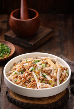 肉沫蒸芋絲