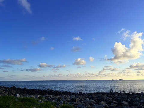 阳江海陵岛大角湾海边风景