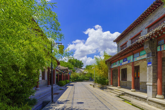 仿古建筑街道