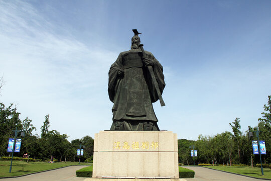 汉高祖刘邦像