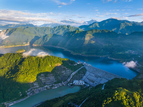 都江堰紫坪铺水库