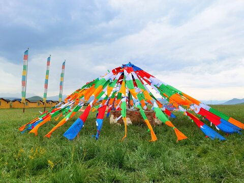 五彩经幡