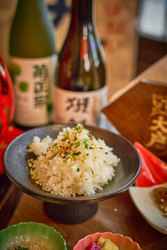 日韩海苔拌饭