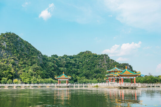 石室岩五龙亭