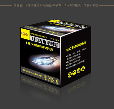 LED射燈包裝盒3