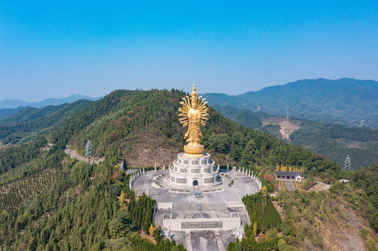 湖南宁乡市密印寺千手观音