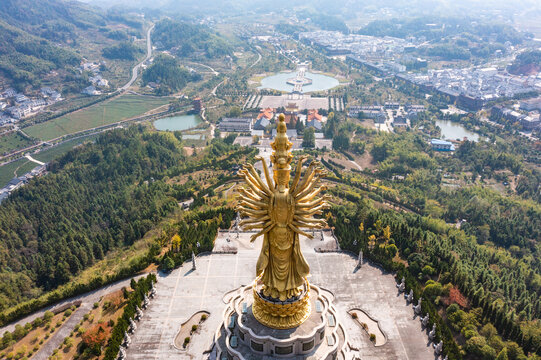 湖南宁乡市密印寺千手观音