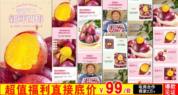 新疆西梅詳情頁(yè)