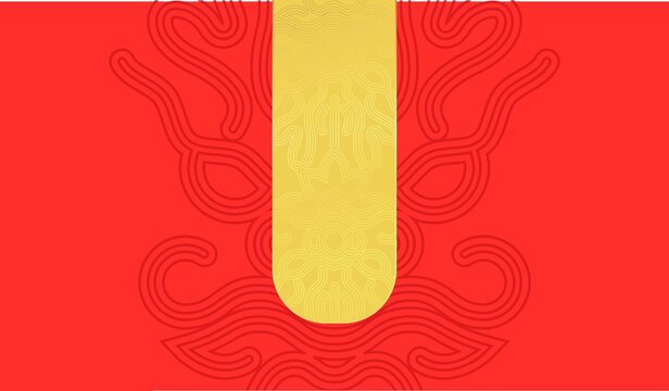 龍中式矢量封面