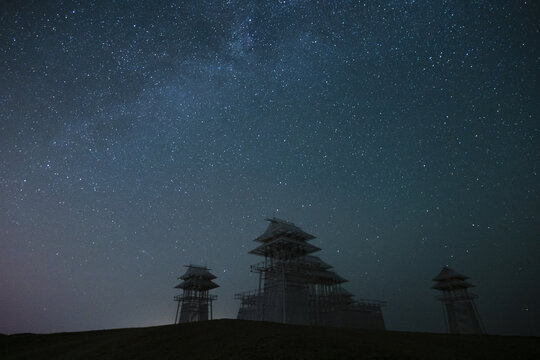 无界海市蜃楼星空