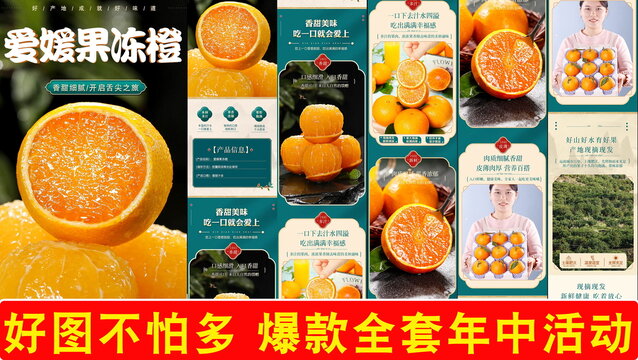 愛媛果凍橙詳情頁