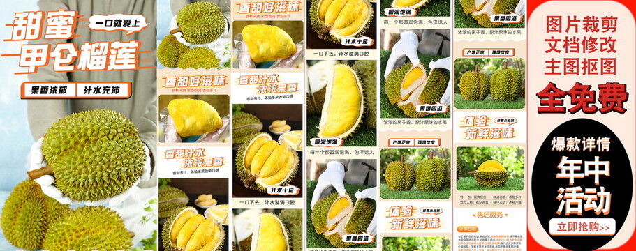 甲侖榴蓮詳情頁