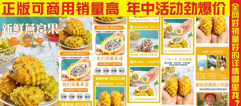 燕窩果詳情頁(yè)