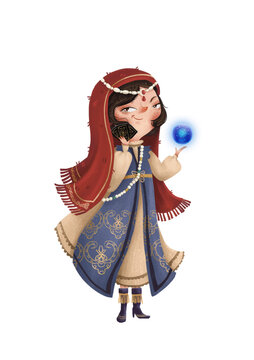 原創(chuàng)人物插畫