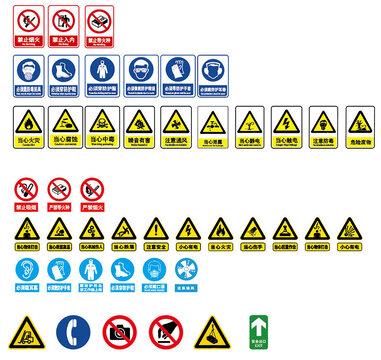 安全生产标识